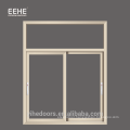 Champagne Color Aluminum Sliding Window With Tempered Glass